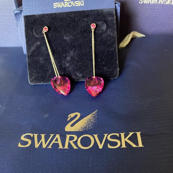Swarovski Crystal drop earrings ❤️‍🔥 BNWOTs - Picture 1 of 5